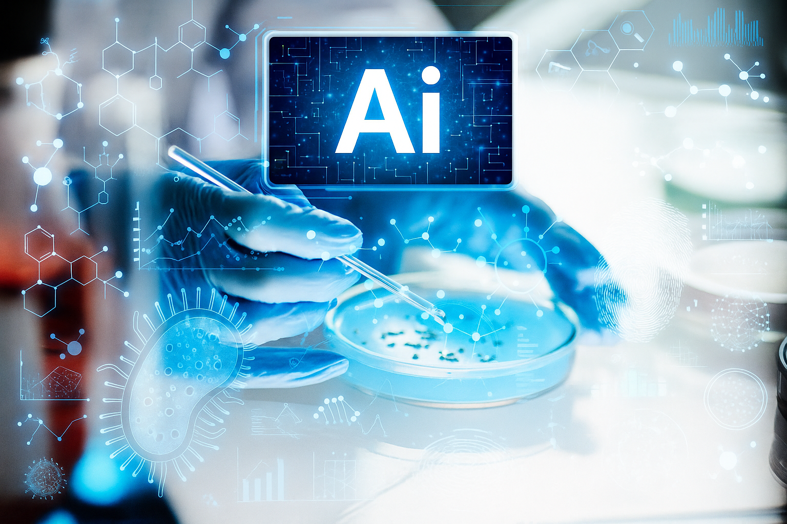 microbiology powered by AI 